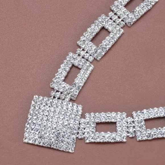 Best Gift Rhinestone Jewelry Set - Picture 5 of 6